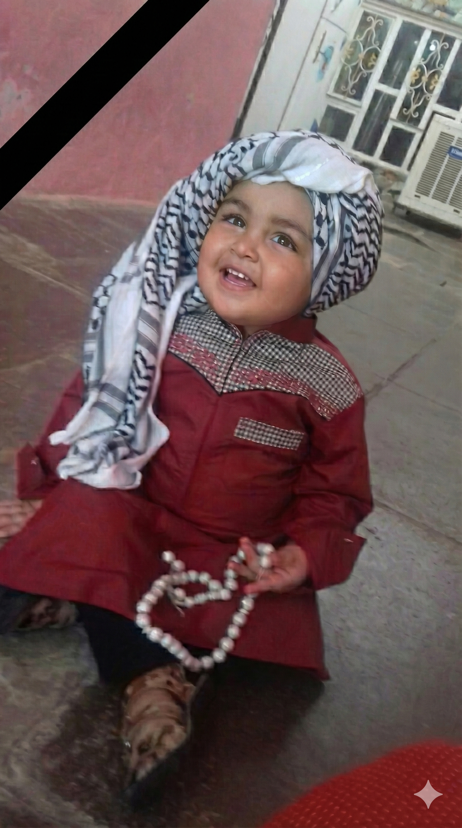 الطفل عباس حيدر